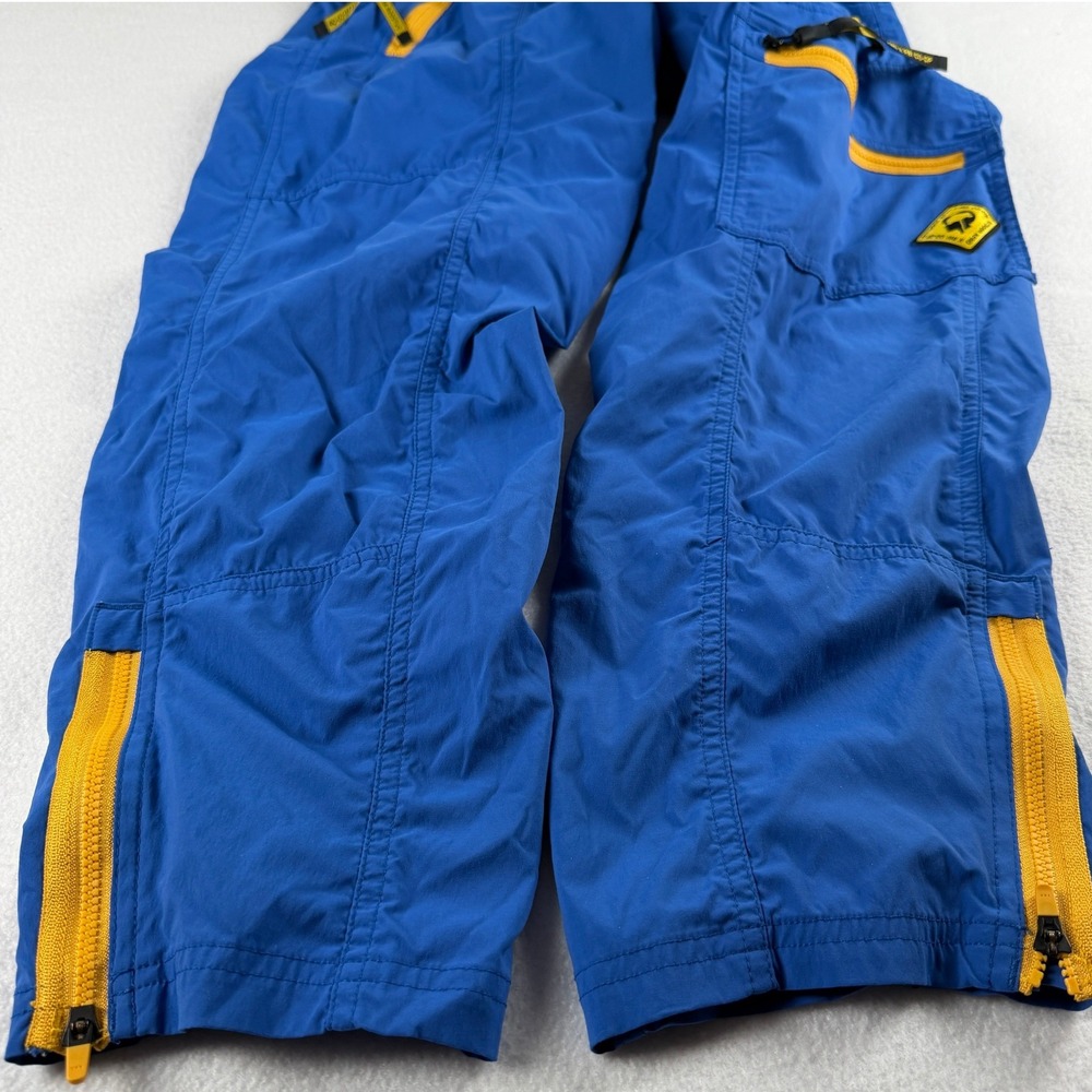 Rei Co-op x Outdoor Women's Afro Trail Hiking Pants Blue Yellow 8 Petite - Picture 11 of 11